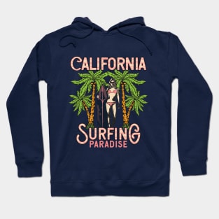 California Surfing Paradise Hoodie